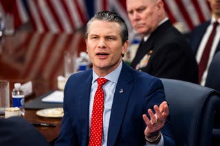 Defense Secretary Pete Hegseth